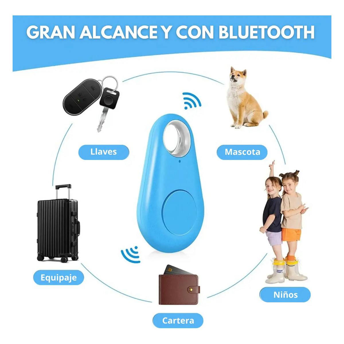 Localizador Inteligente Bluetooth Rastreador de Objetos, Llaves y Mascotas