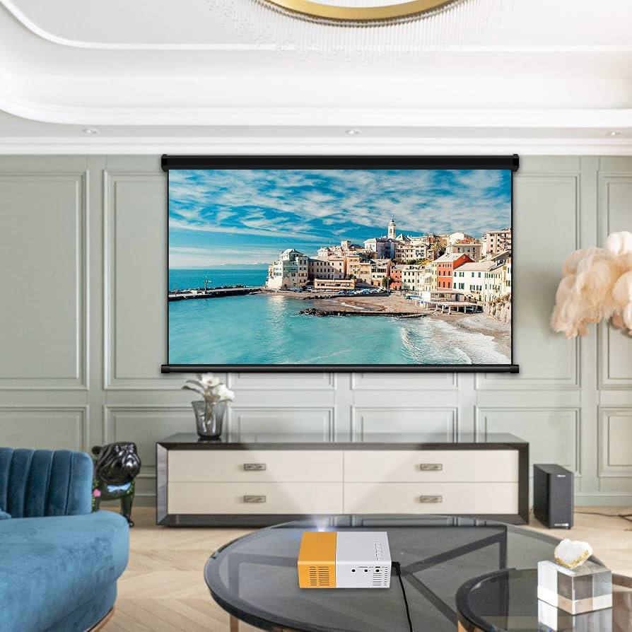 Mini Proyector Portátil LED Multimedia para Cine en Casa y Entretenimiento