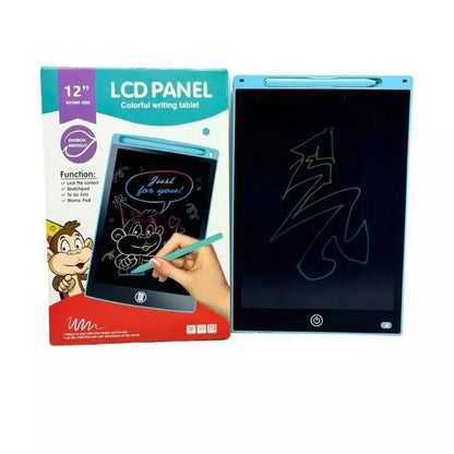Tablet de Escritura LCD de 12 Pulgadas Pantalla Colorida para Dibujo y Notas