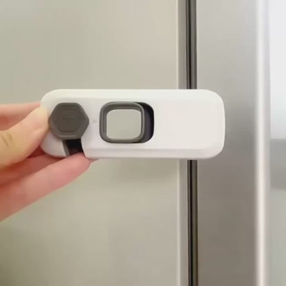 Seguro de Bloqueo Giratorio 360° para Puertas y Gavetas