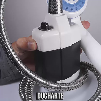 Ducha Portátil Recargable USB con Bomba Sumergible para Camping