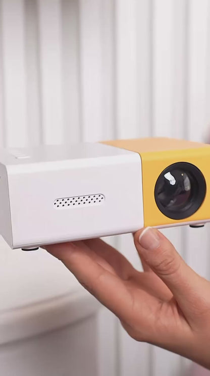 Mini Proyector Portátil LED Multimedia para Cine en Casa y Entretenimiento