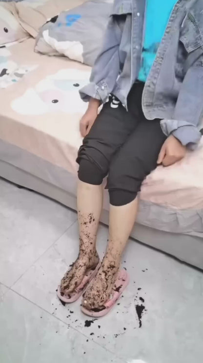 Zapatillas Exfoliantes y Masajeadoras para Limpieza Profunda de Pies en la Ducha