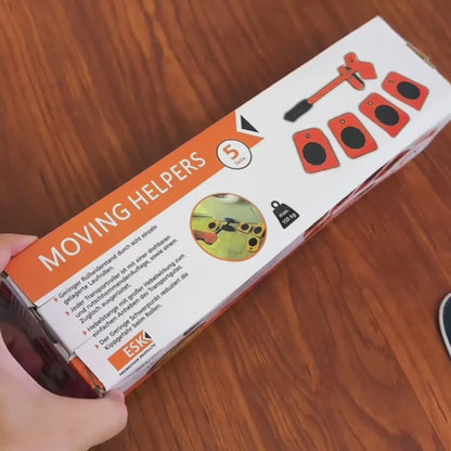 Juego de Herramientas para Mover Muebles (Kit de 5 Piezas