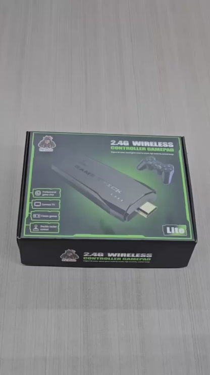 Consola de Videojuegos Retro Inalámbrica Game Stick Lite (4K / 2 Controles)